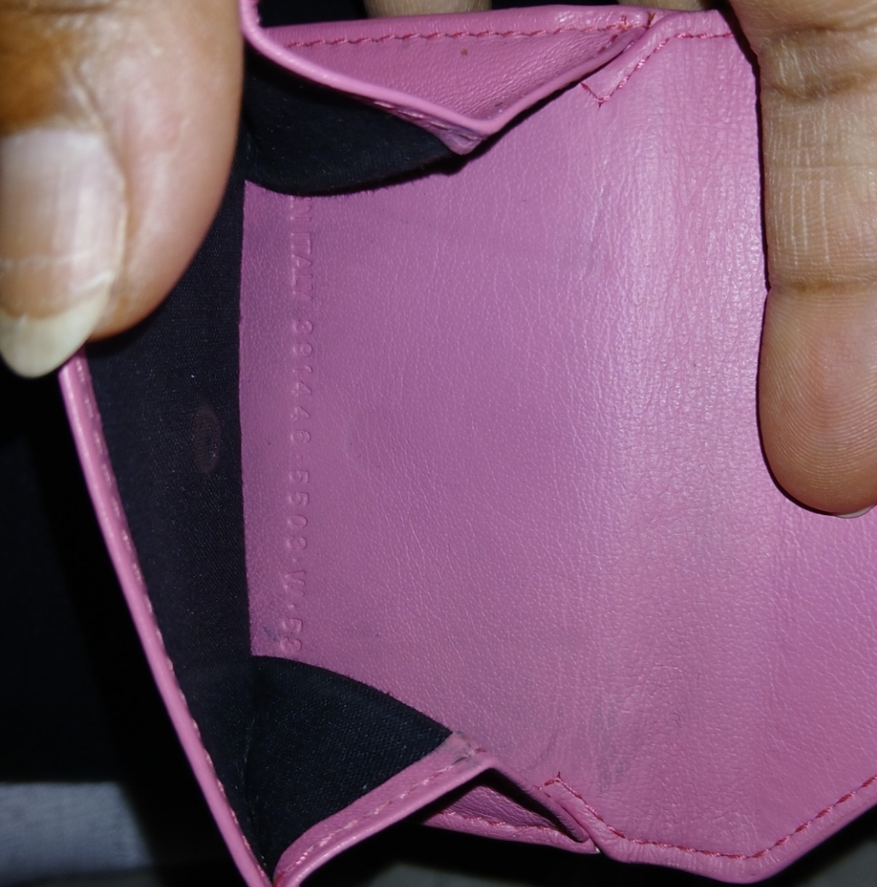 Balenciaga Vibrant Pink Leather Wallet - Picture 16 of 16